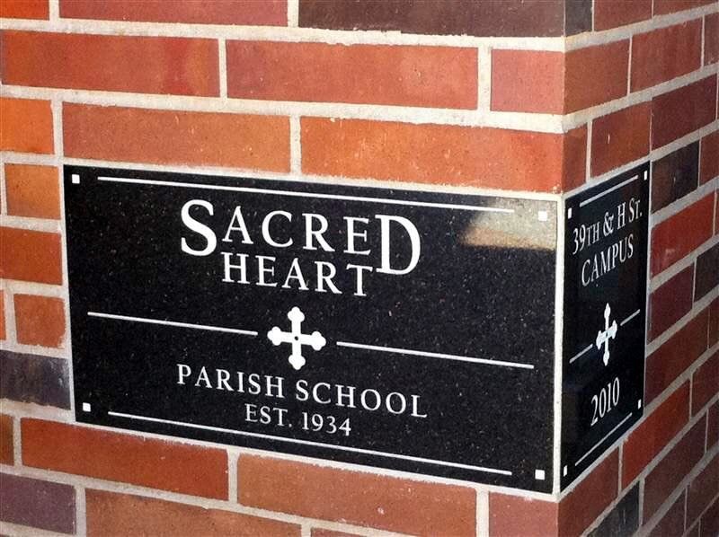 Black Granite Church Corner Stone