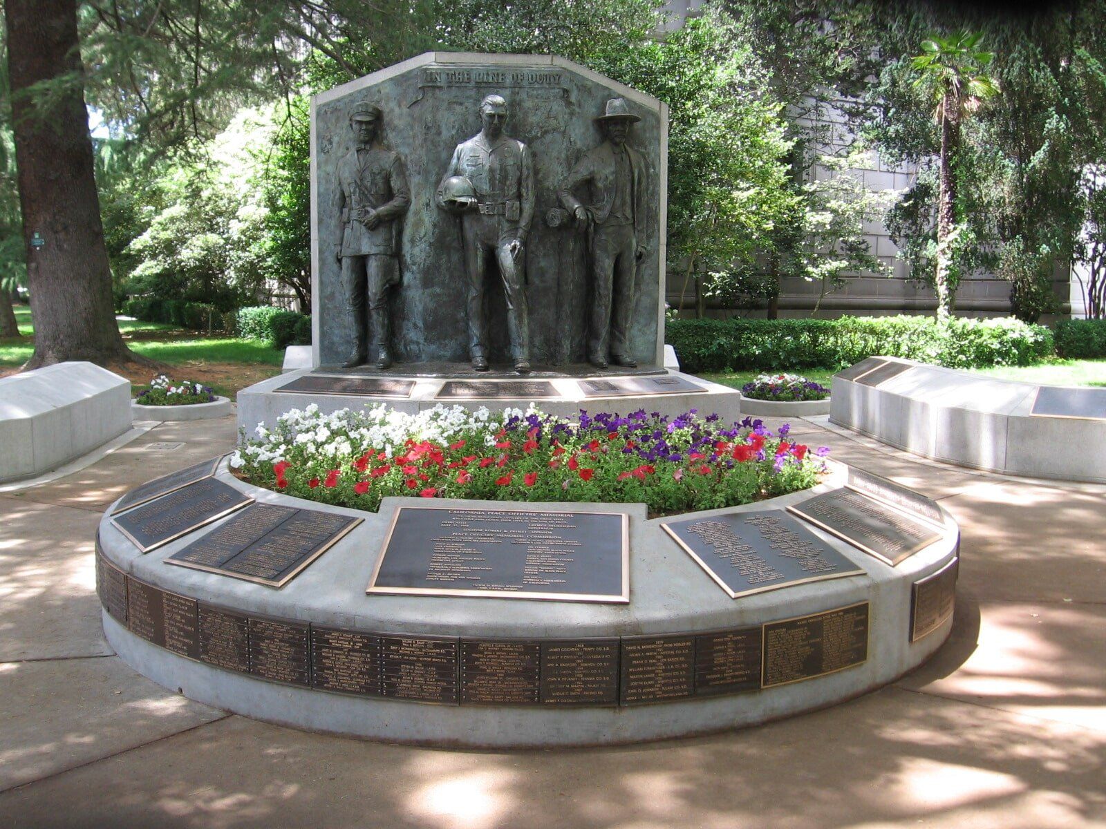 California Police Officers Granite Memorial