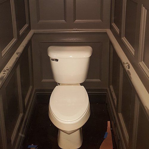 White Toilet Bowl — Columbus, OH — Accurate Plumbing