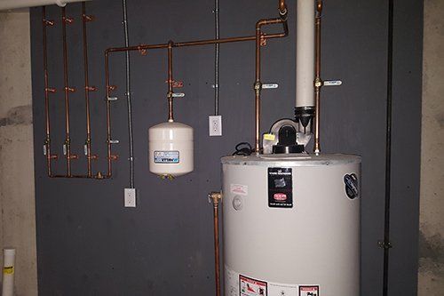 Water Heater in Basement — Columbus, OH — Accurate Plumbing