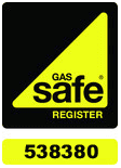 yellow and black gas safe logo
