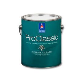 A can of ProClassic interior oil based paint