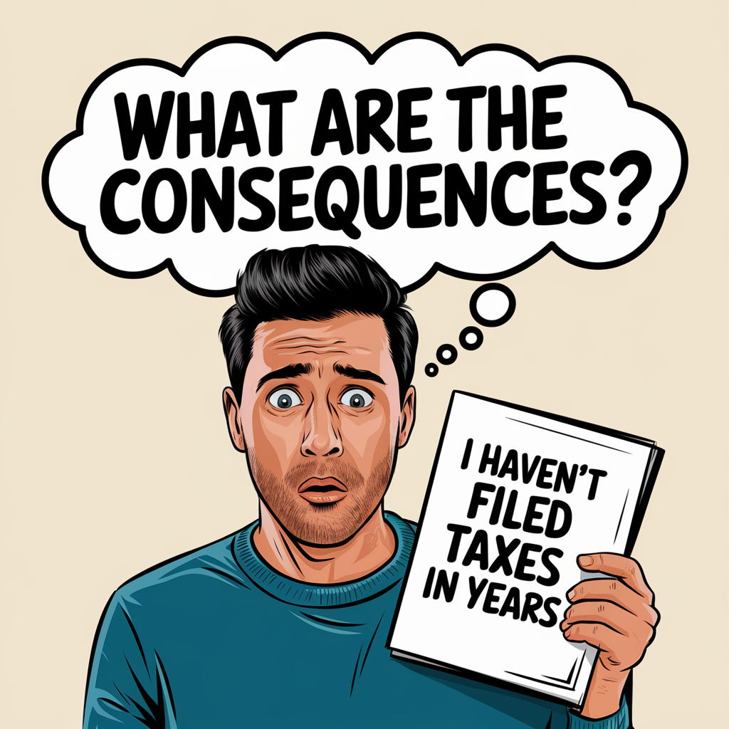 A man is holding a book that says `` what are the consequences ? ''