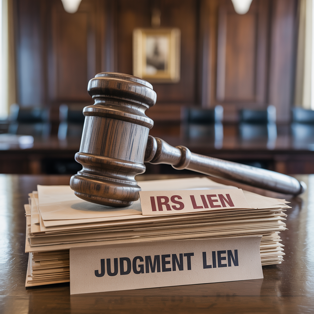 A judge 's gavel is sitting on top of a stack of papers.