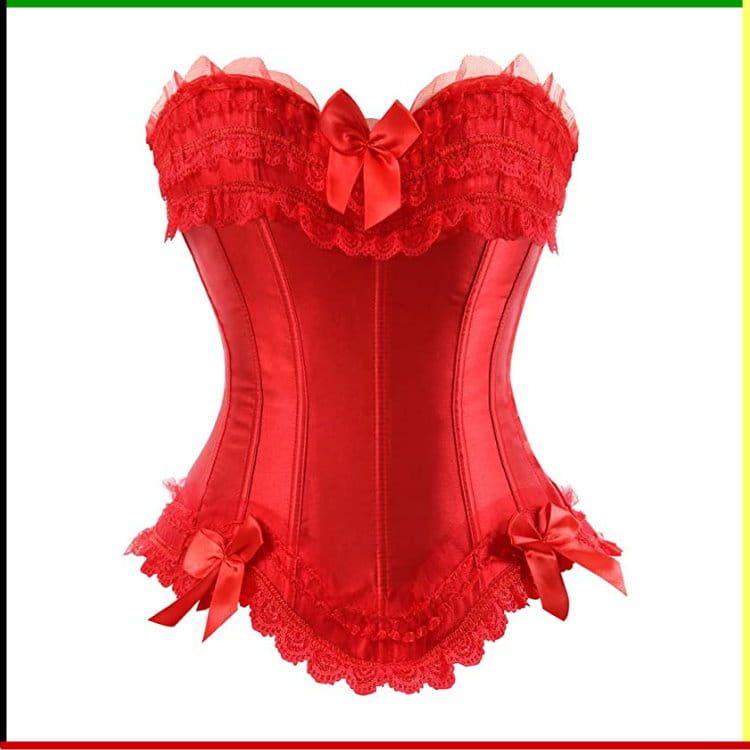 Bustier outfit: Boom Yin Glam - met mini net tutu en string