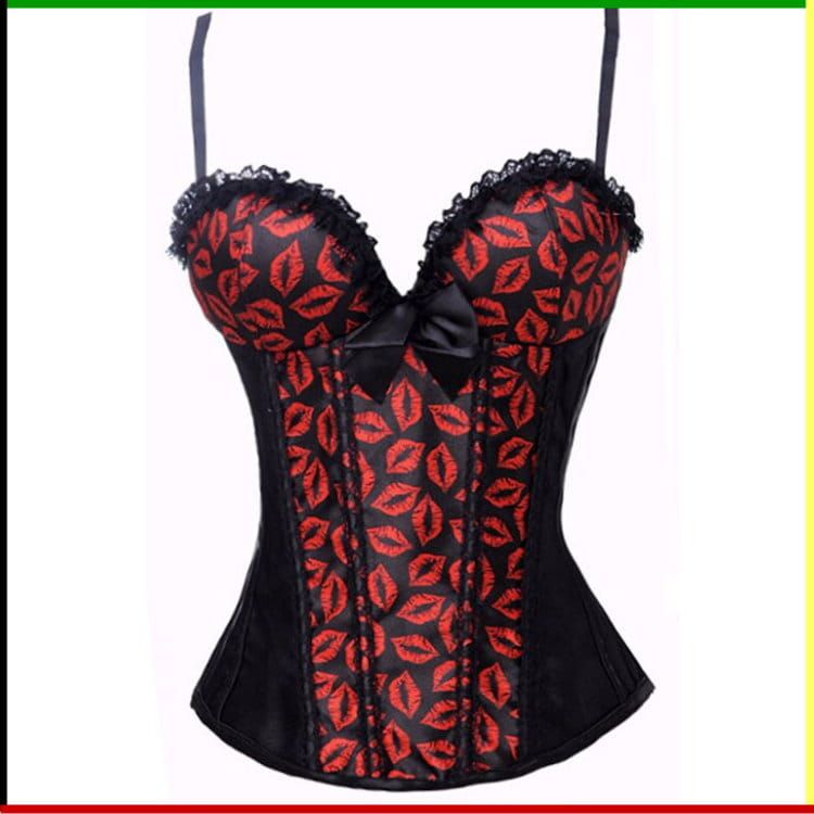 Bustier outfit: Boom Yin Glam - met  rokje en string