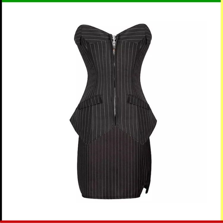 Bustier outfit: Boom Yin Glam - met  rokje en string (1)