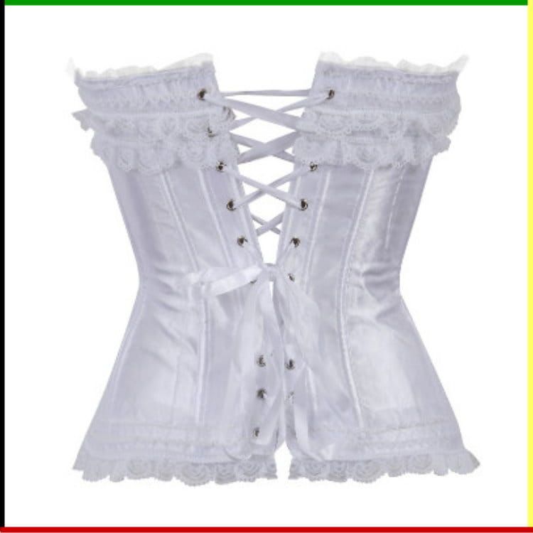 French Lace Bustier: Boom Yin Glam - met  string (7)