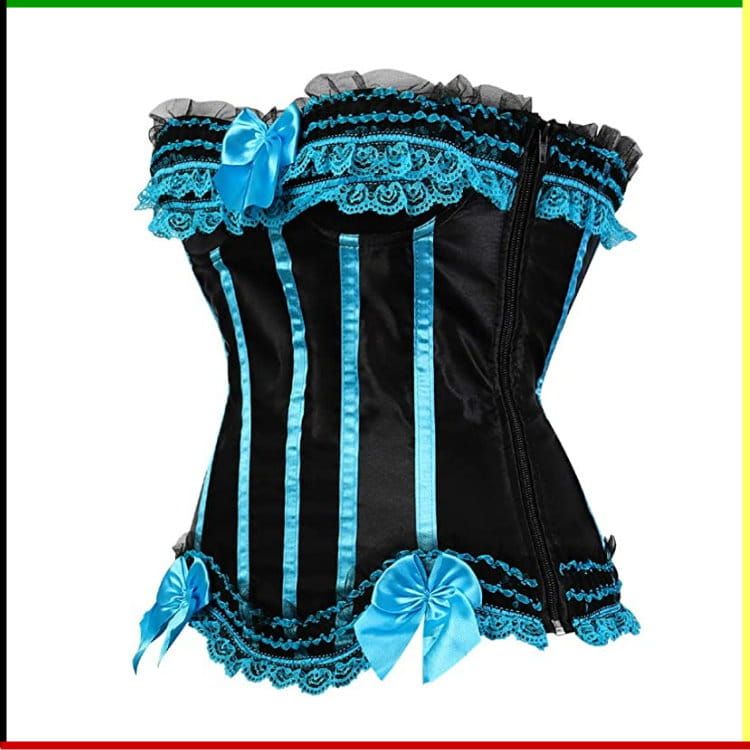 French Lace Bustier: Boom Yin Glam - met  string (9)