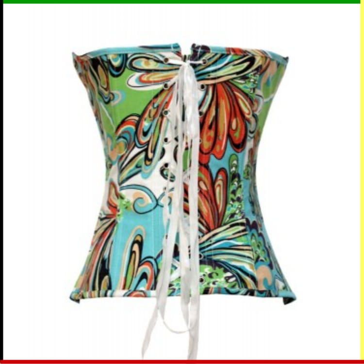 Summer Trend Bustier: Boom Yin Glam - met  string en witte veter