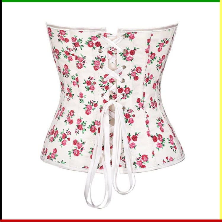 Summer Trend Bustier: Boom Yin Glam - met  string en witte veter (1)