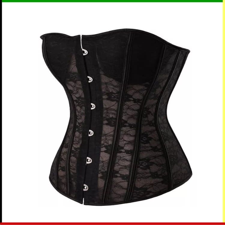 Wedding Bustier: Boom Yin Glam - met  slipje en zwarte veter