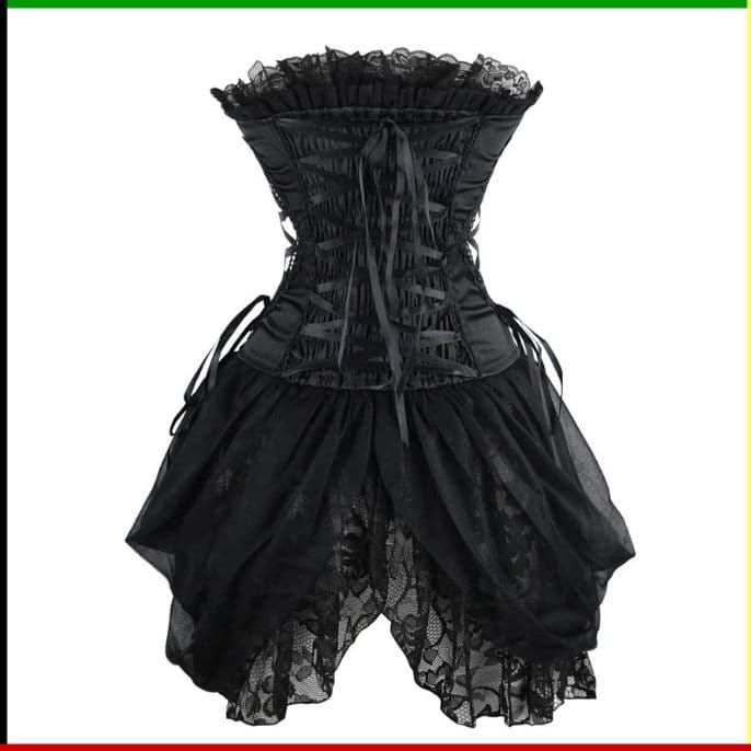 French Lace Bustier: Boom Yin Glam - Bustier-jurk