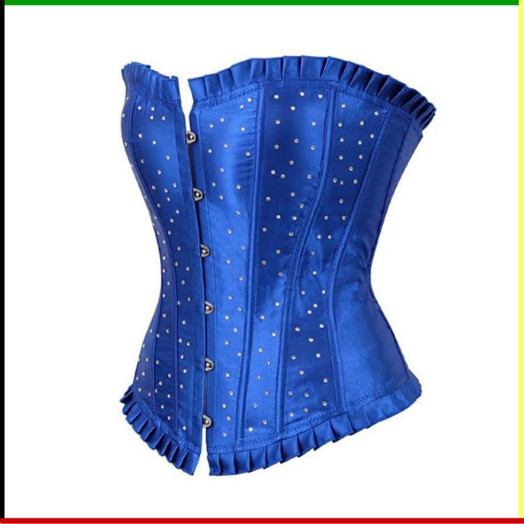 Chique Bustier: Boom Yin Glam - met steentjes en bijpassende string