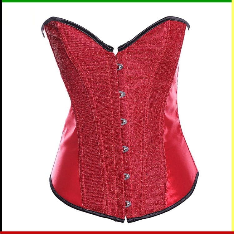 Brocade Bustier: Boom Yin Glam - met bijpassende string (1)