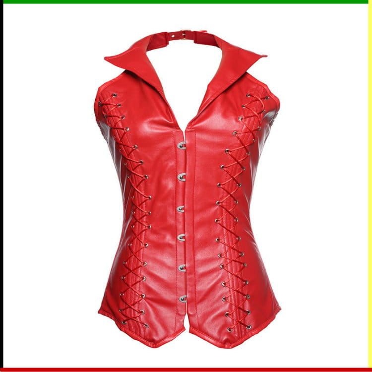 Night & Day Bustier: Boom Yin Glam - met kraag en nekband