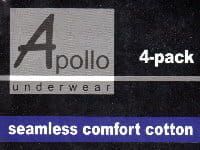 String: Apollo Underwear - 4 stuks - wit
