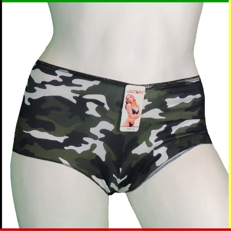 Boxer: Bixtra - donker-groen camouflage