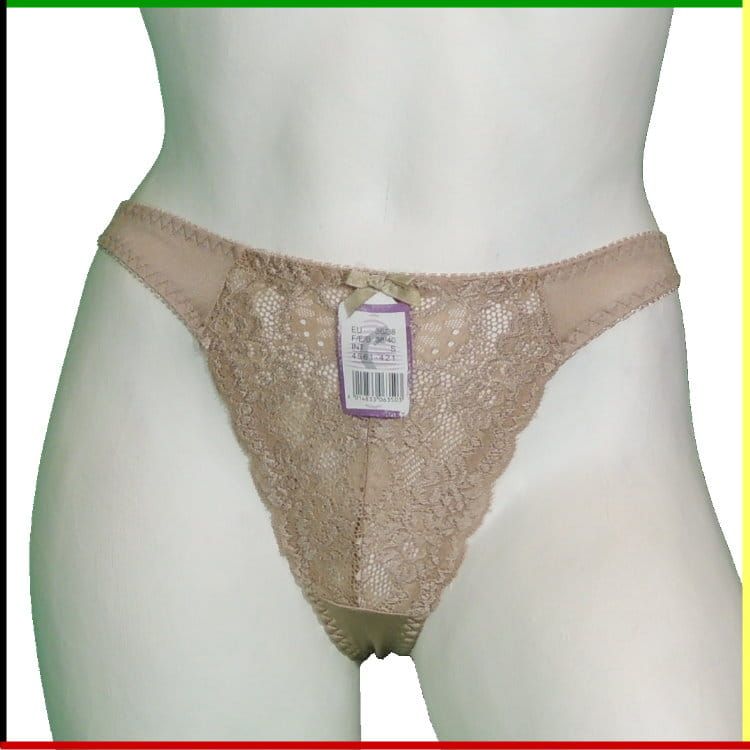 String: No Name - donker crème