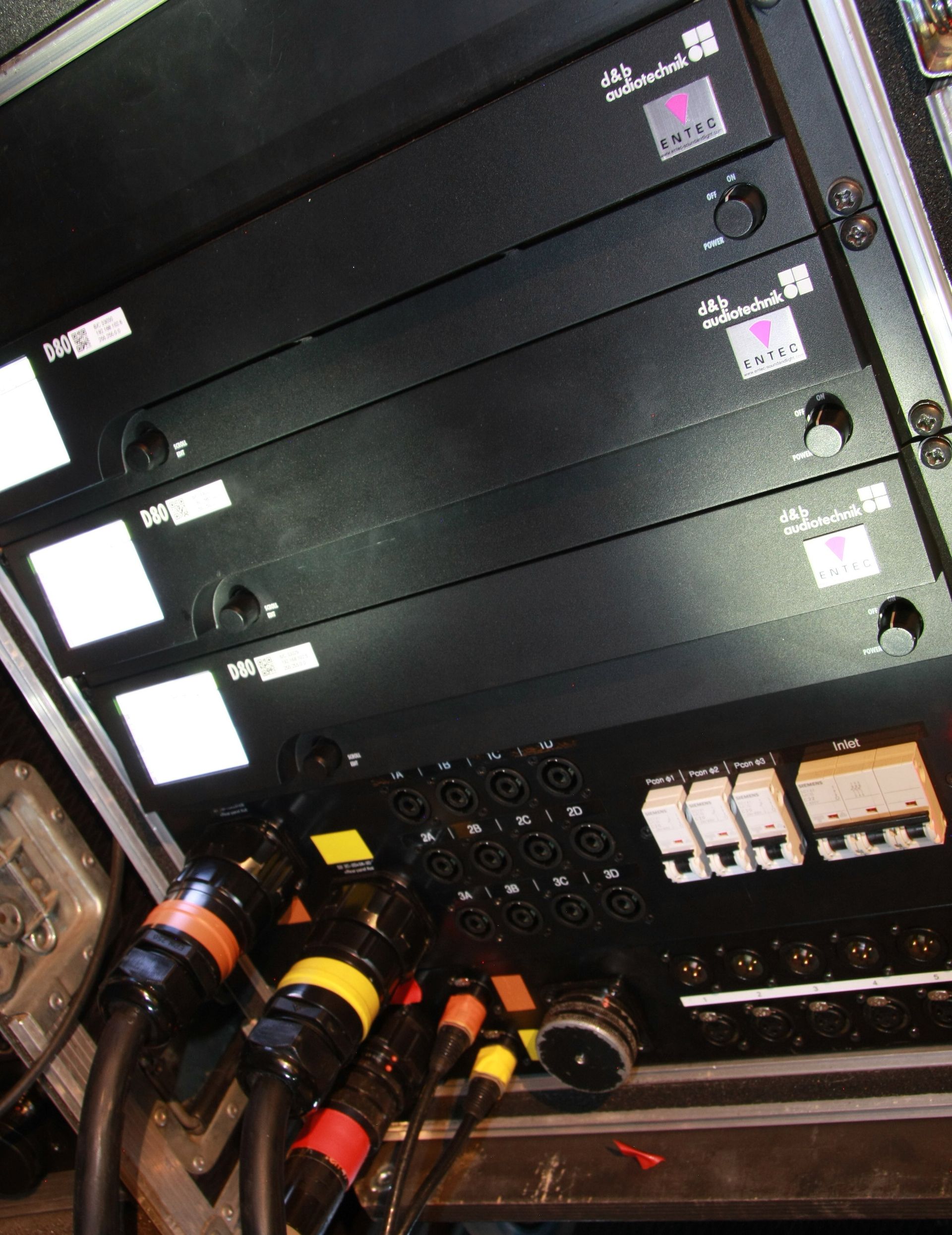 Entec D80 Amplifier Panels