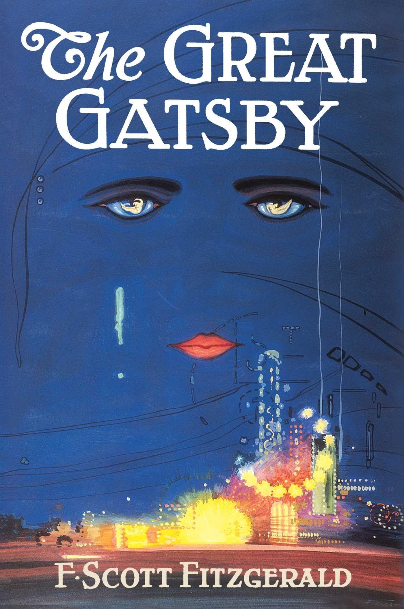 The book cover of The Great Gatsby