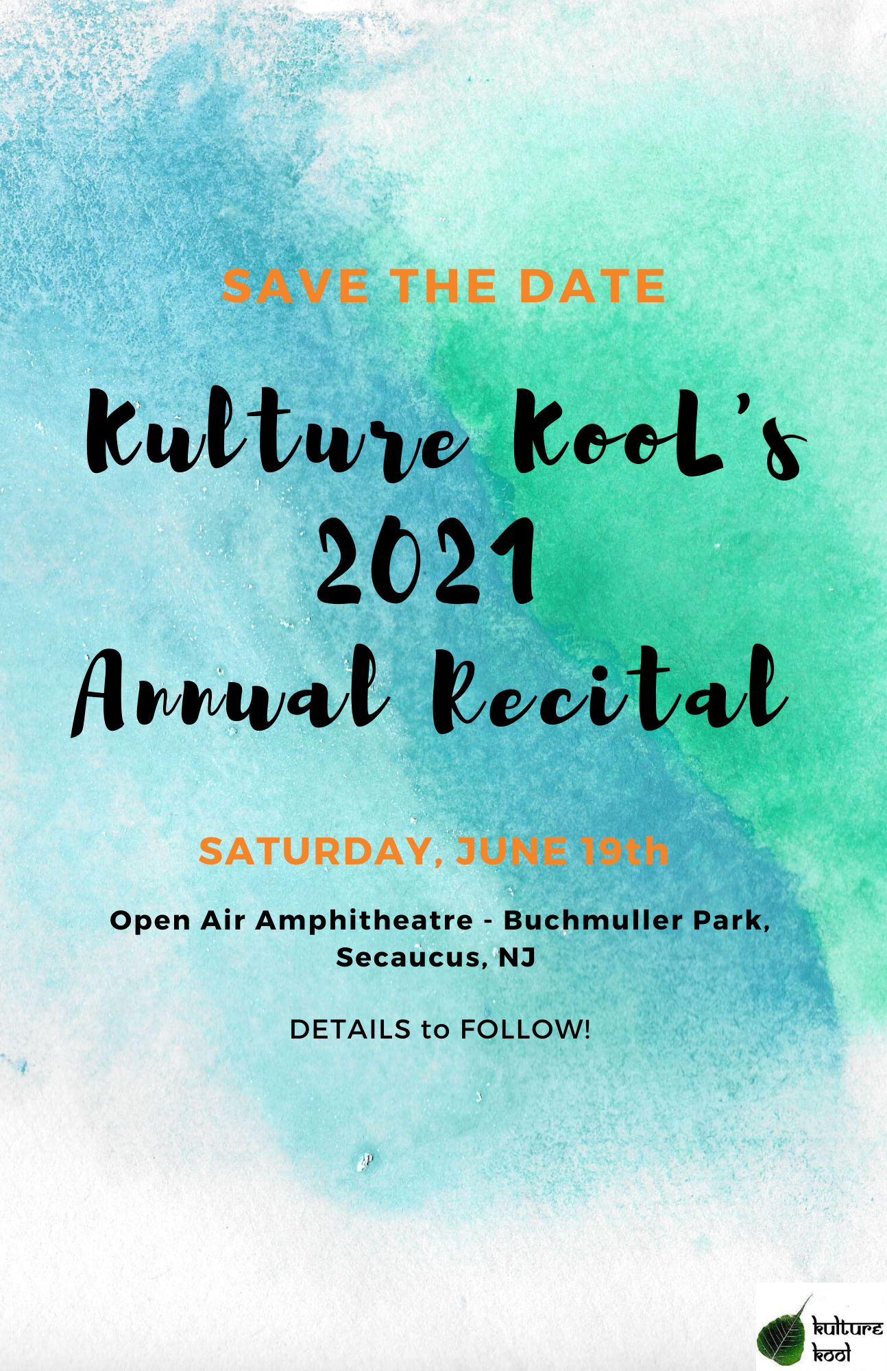 New KK Events Page Coming Soon Sign — Rutherford, NJ — Kulture Kool LLC