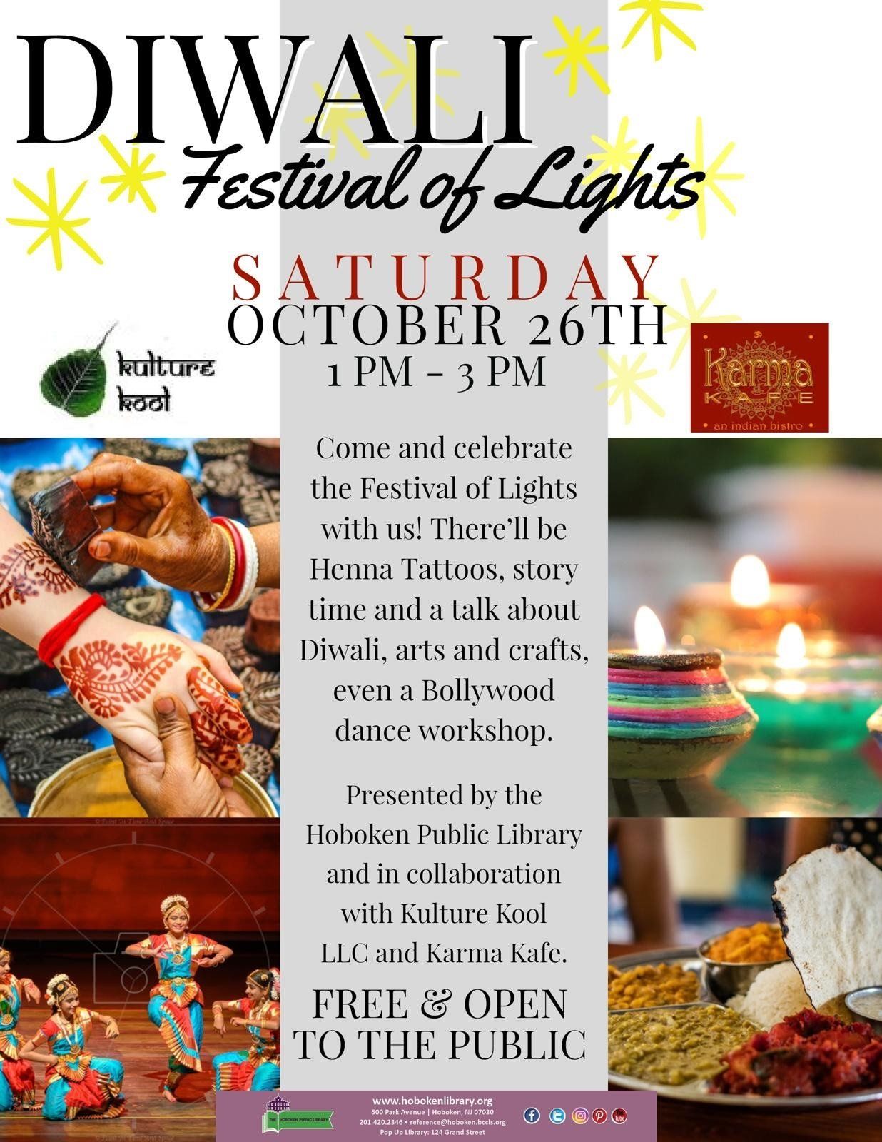 Annual Diwali Event – Rutherford, NJ – Kulture Kool LLC