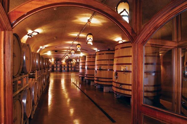 wine cave lighting napa ca