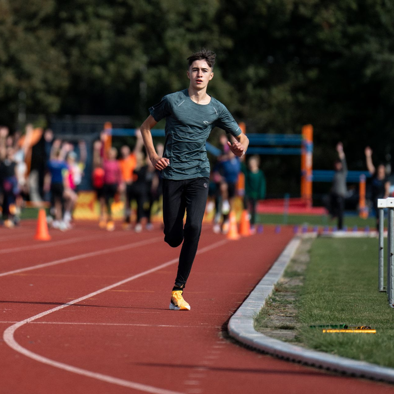 Hardloper tijdens de Valley Running Day 2024