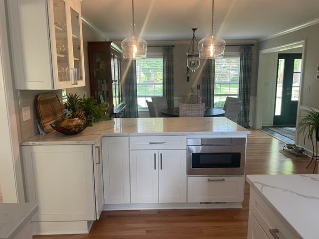 New Cabinets and Countertop — Virginia Beach, VA — Harbour View Kitchen, Bath, & Flooring