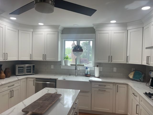New White Kitchen — Virginia Beach, VA — Harbour View Kitchen, Bath, & Flooring
