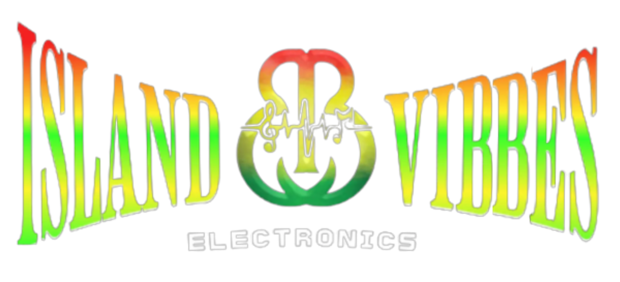 A logo for Island Vibbes Electronics  