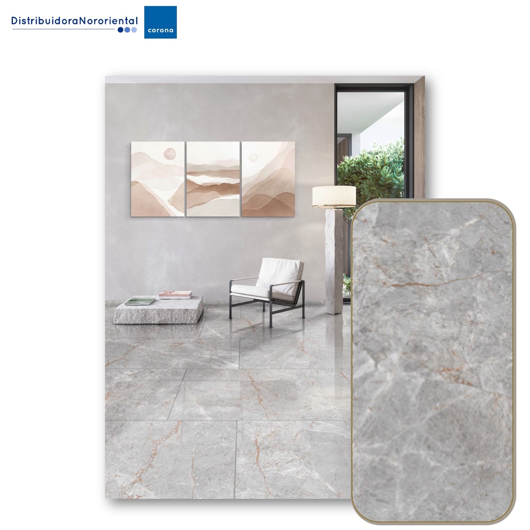 Porcelanato Brillante Corona Esperanda