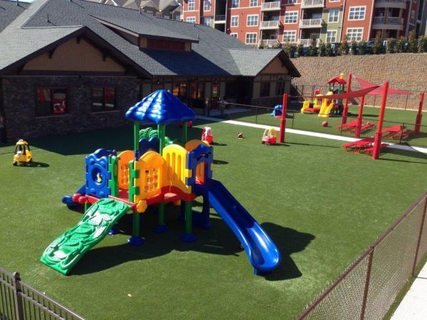 Colorful Playground — Matthews, NC — Artificial Turf Products