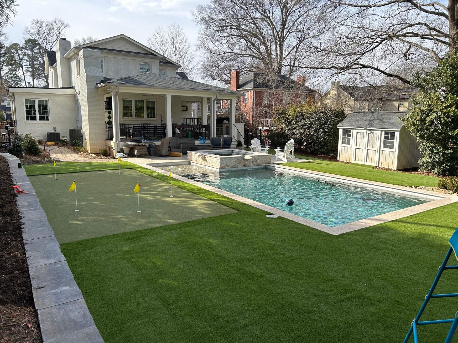 Pool & Green — Matthews, NC — Artificial Turf Products