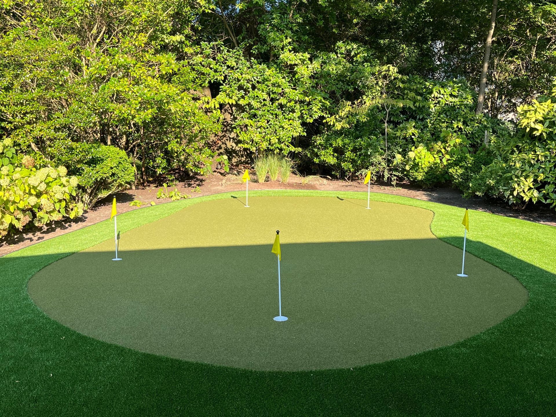 Outdoor Putting Green — Matthews, NC — Artificial Turf Products