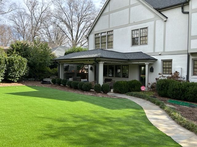 Front House Design — Matthews, NC — Artificial Turf Products