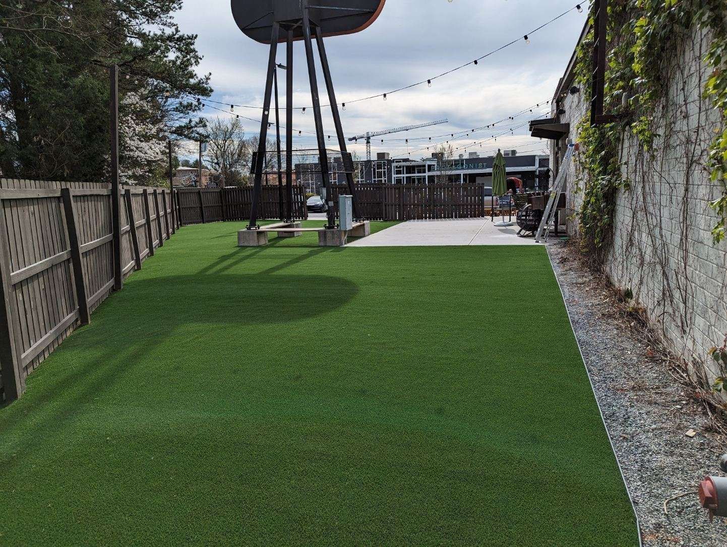 Commercial Yard — Matthews, NC — Artificial Turf Products