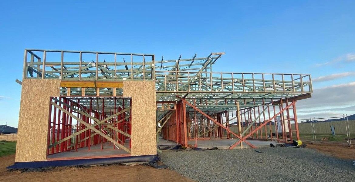 Construction of a house