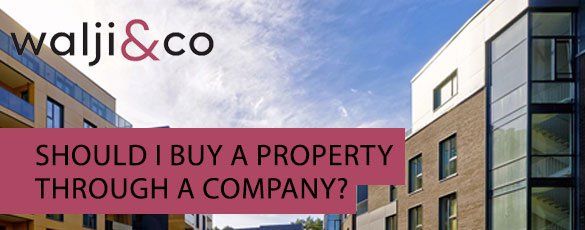 Should I buy a property through a company