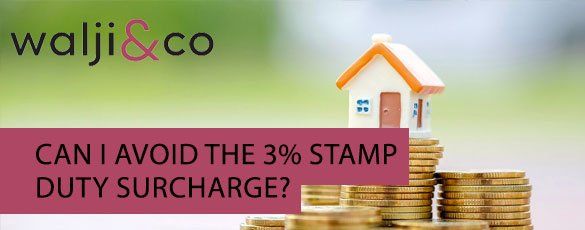 What is the stamp duty on properties and can I avoid the 3% stamp duty surcharge