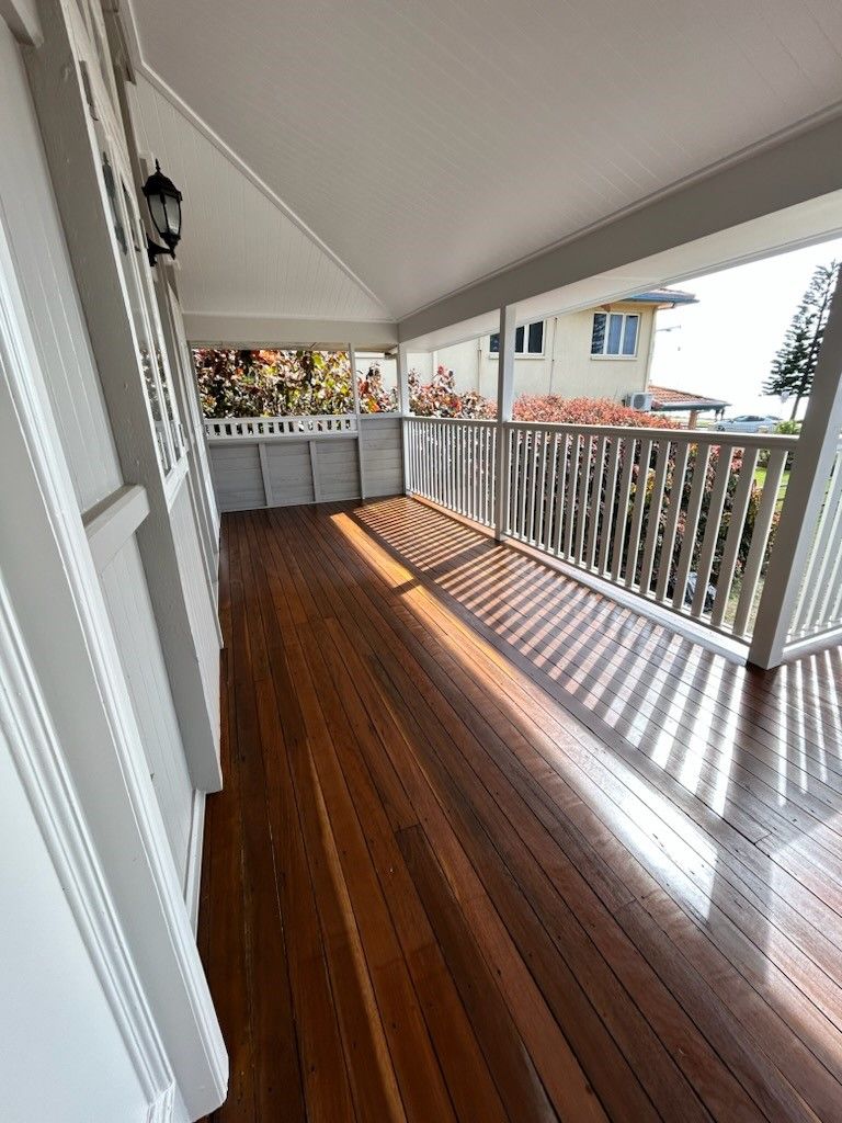 Wooden Deck Outside of House — Formosa Building And Renovations in Kensington, QLD