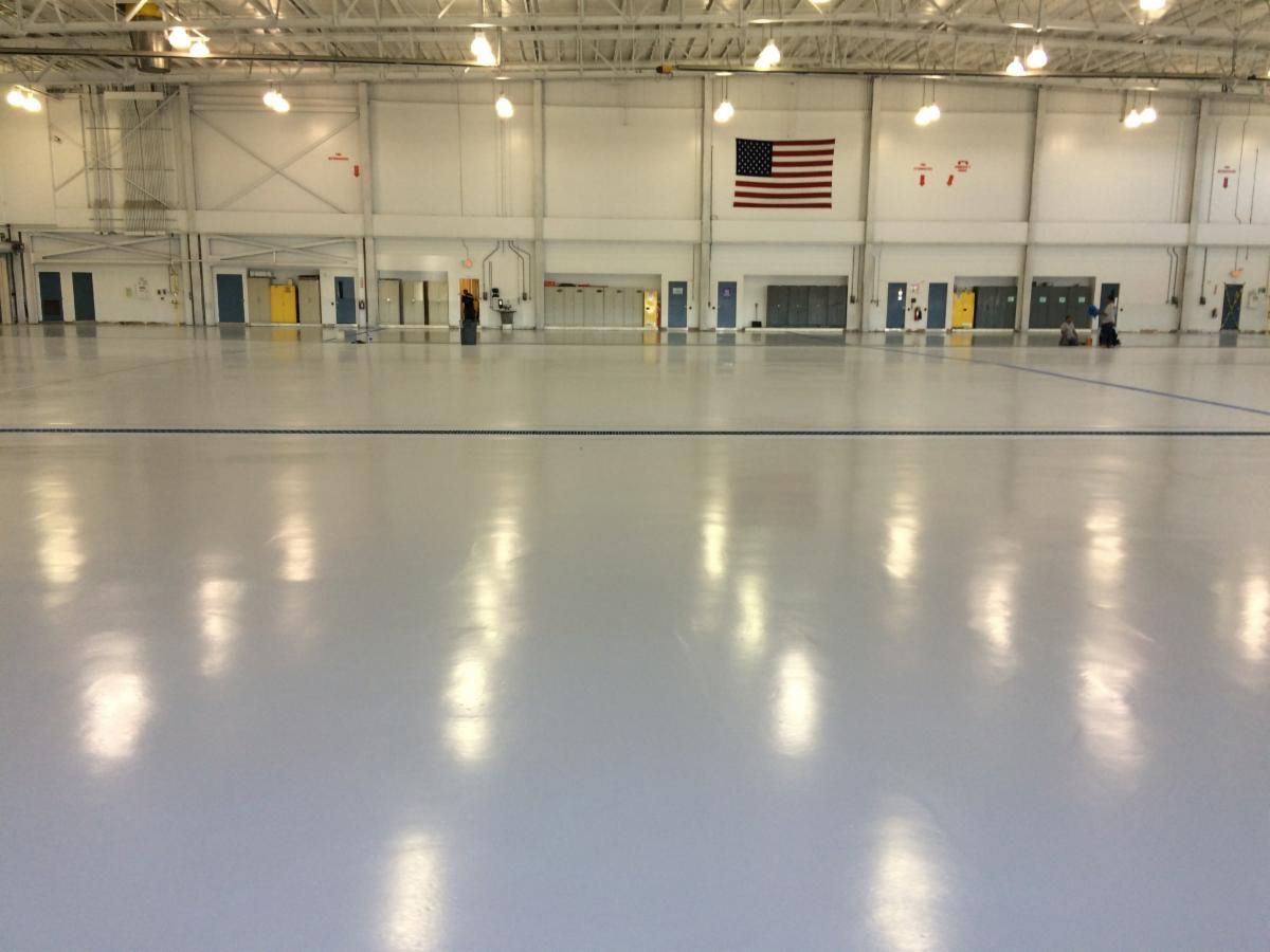 Spacious Empty Warehouse — Oceanside, NY — Industrial Floorworks