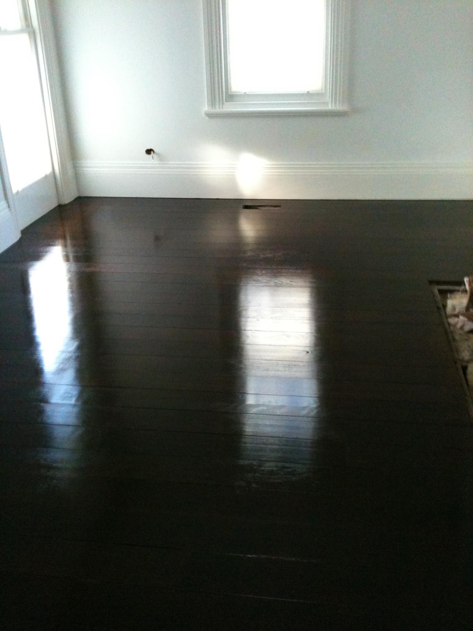 Dark Hardwood Floor — Geelong, VIC — Fine Finish Floors