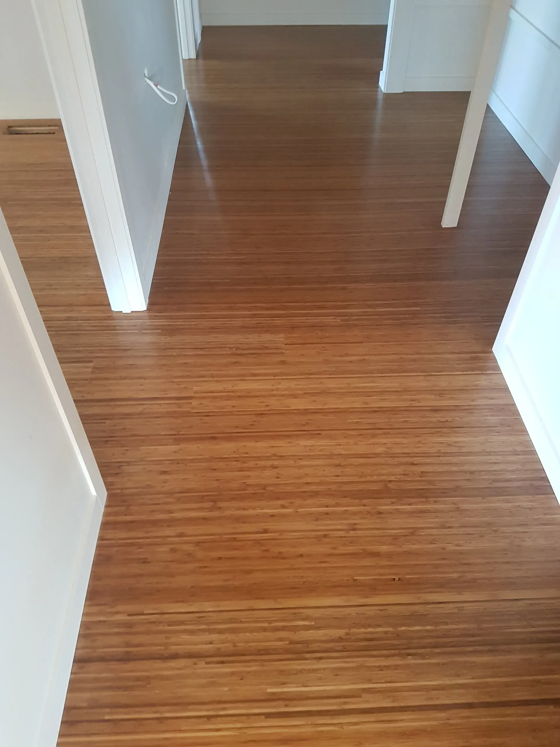 White Walls and Bamboo Flooring — Geelong, VIC — Fine Finish Floors