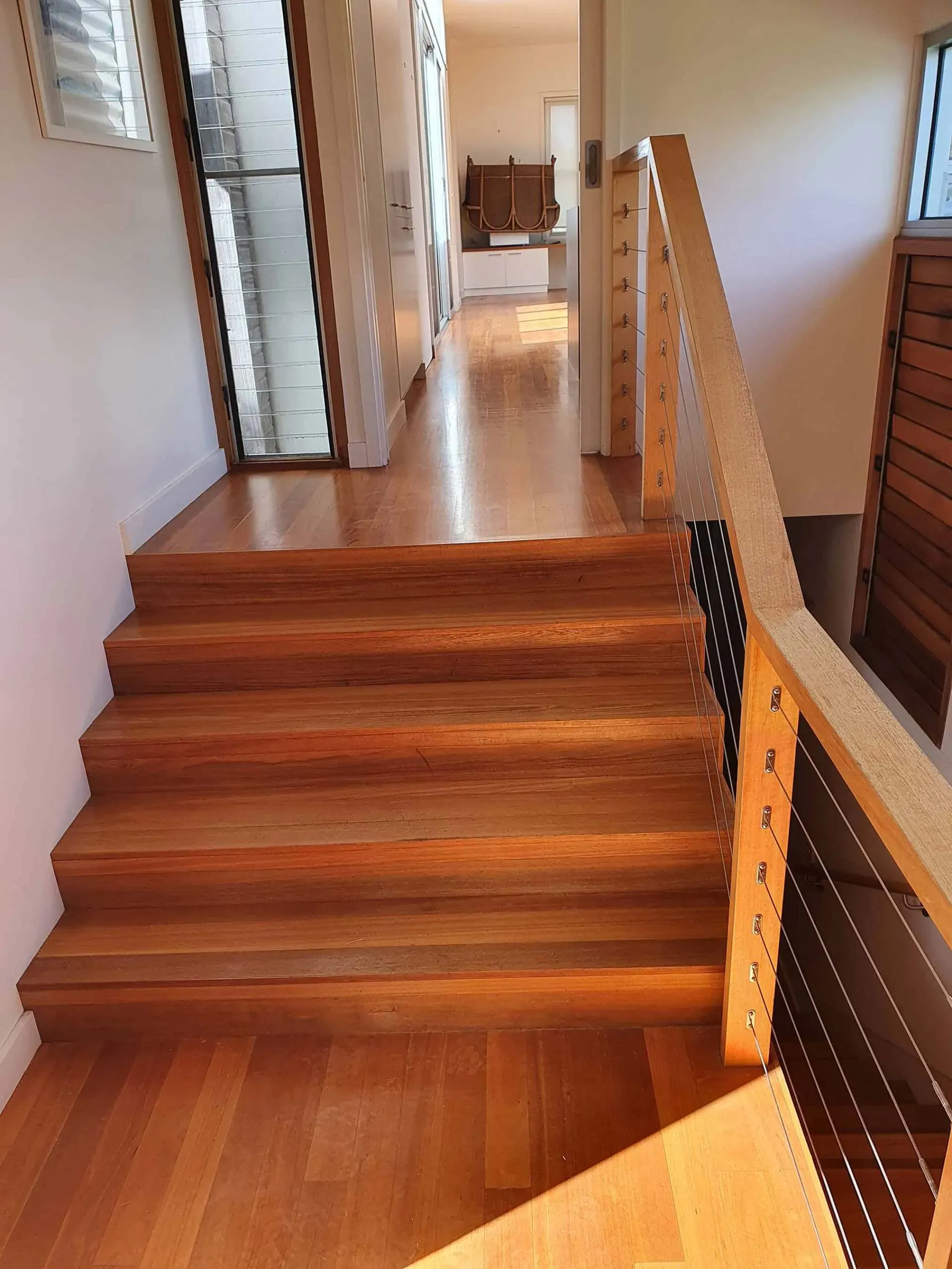 Hardwood Floor and Stairs — Geelong, VIC — Fine Finish Floors