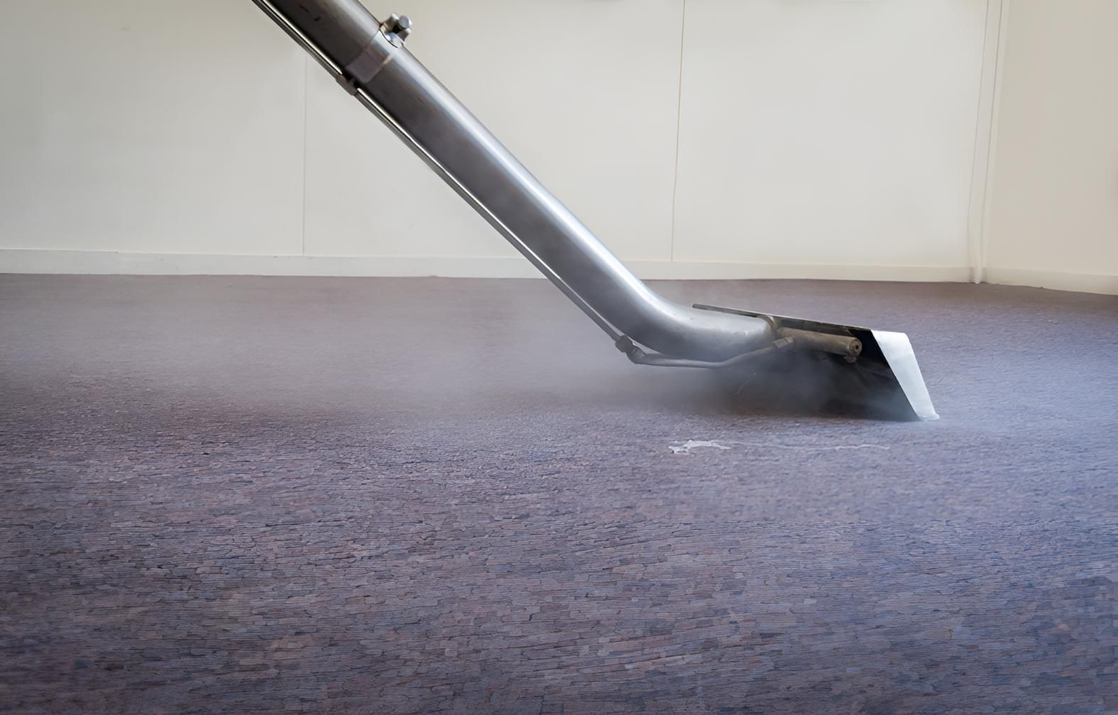 Vacuum Cleaner is Cleaning a Carpet in a Room — Affordable Carpets & Mats in Caboolture, QLD