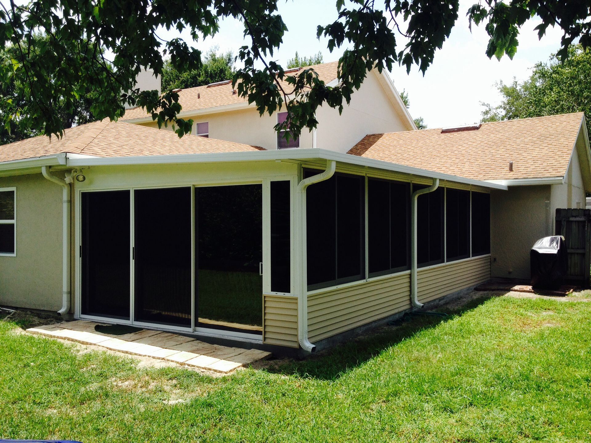 Glass Enclosure In Porch - DeLand, FL - Phelps Aluminum & Supply LLC