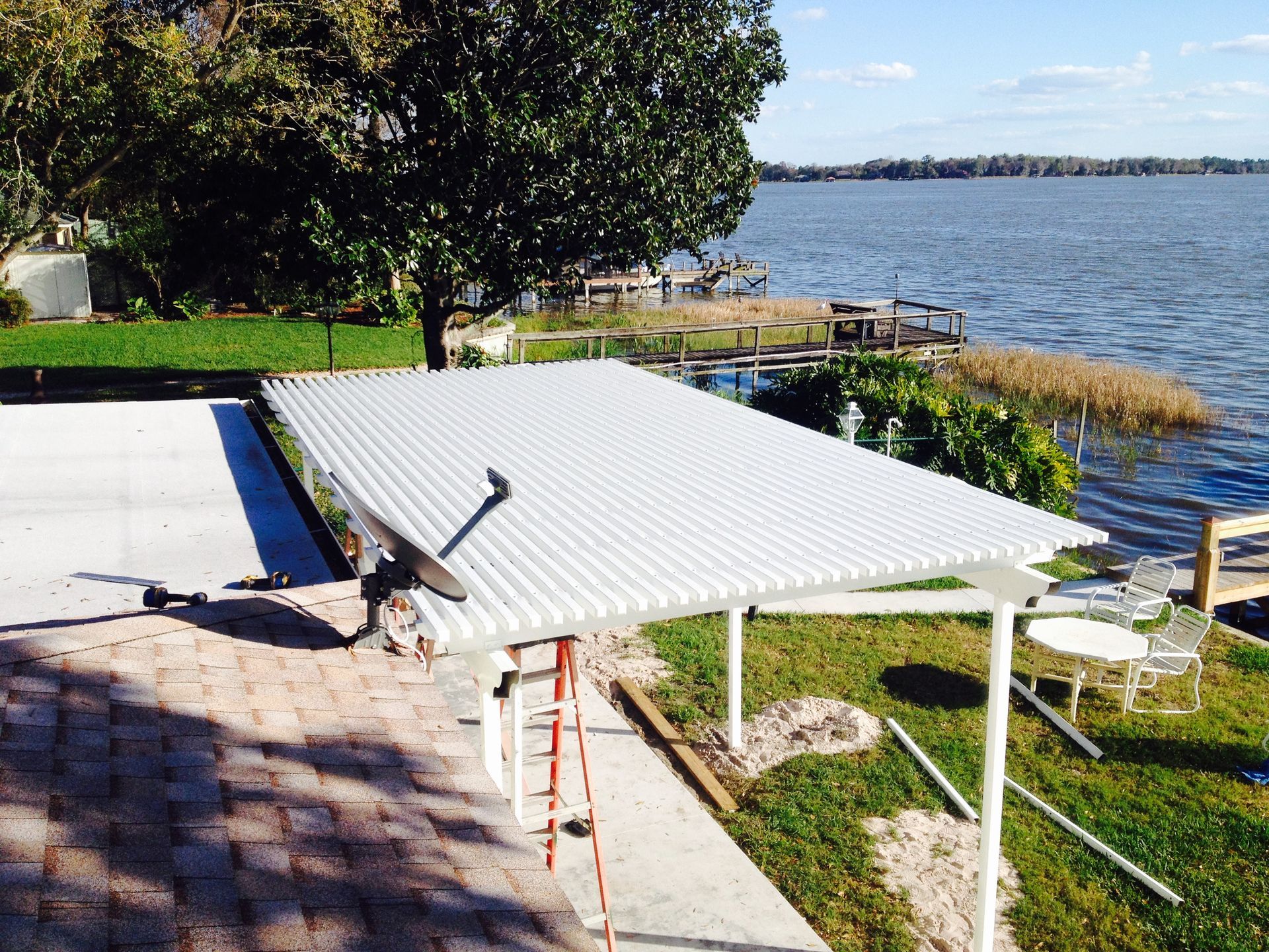 Patio Cover Installation - DeLand, FL - Phelps Aluminum & Supply LLC