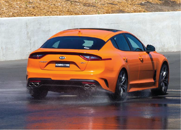 racing car orange